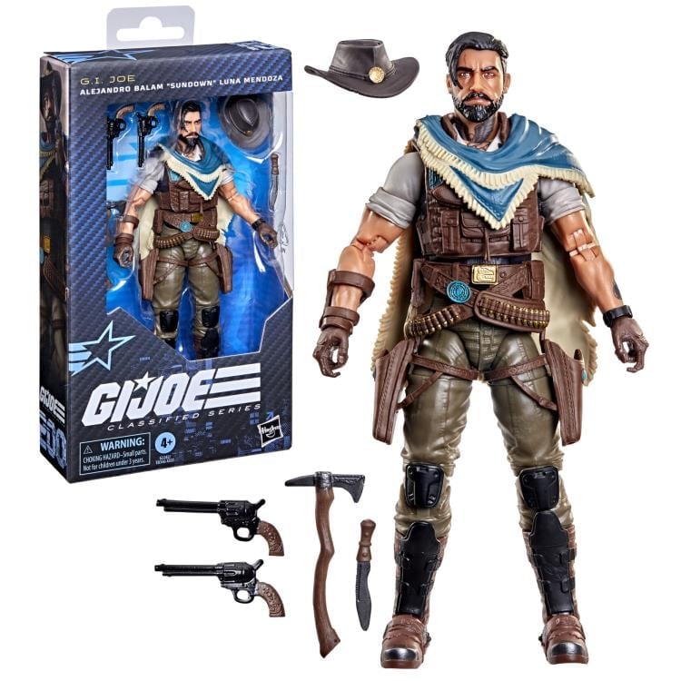 G.I. Joe Classified Series #200 Alejandro Balam "Sundown" Luna Mendoza Action Figure Gallery Image 6