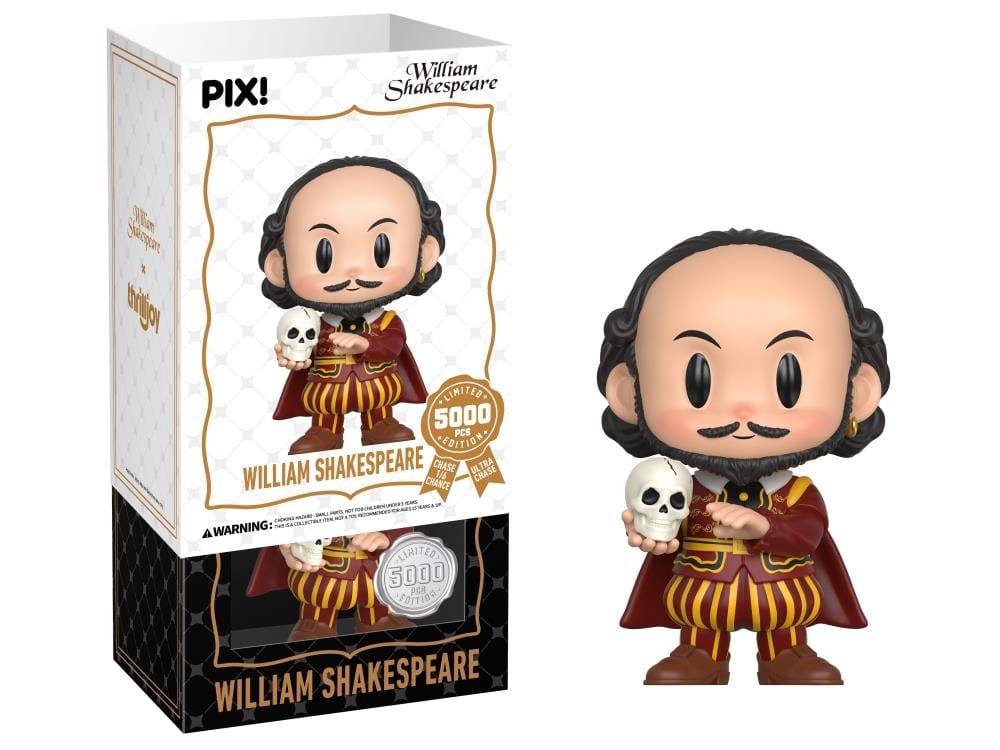 ☆未使用オールド漂う商品◆Shakespeare1409-165 William Shakespeare (Skull) PIX! Limited Edition Figure