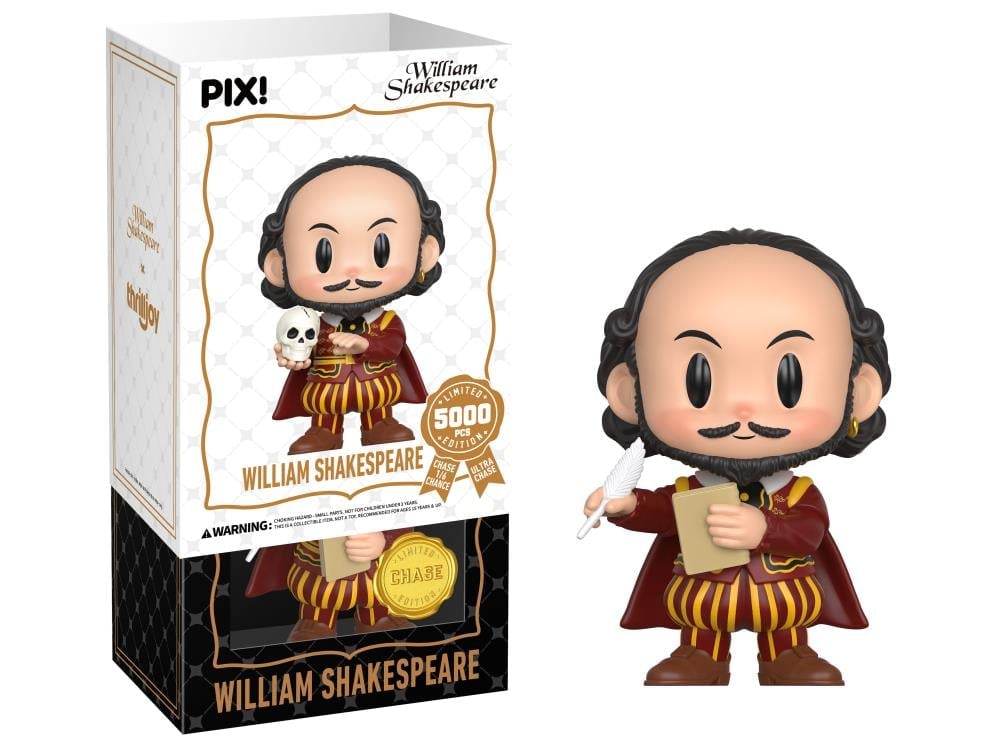 ☆未使用オールド漂う商品◆Shakespeare1409-165 William Shakespeare (Skull) PIX! Limited Edition Figure