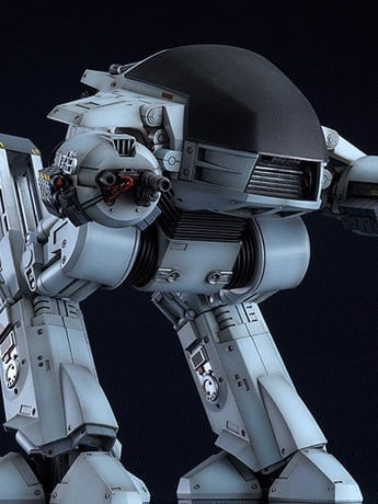 未来都市の下のED-209 RoboCop Moderoid ED-209 Model Kit (2nd Reissue)