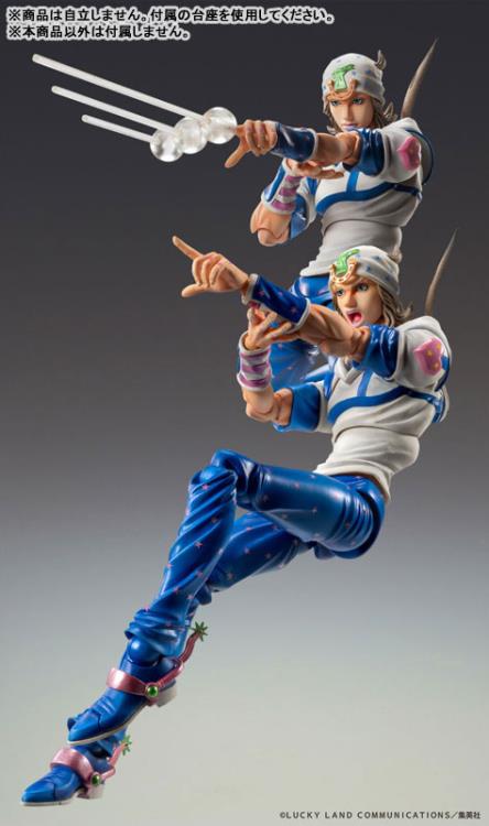JoJo's Bizarre Adventure: Steel Ball Run Super Action Statue Johnny Joestar Action Figure Gallery Image 5