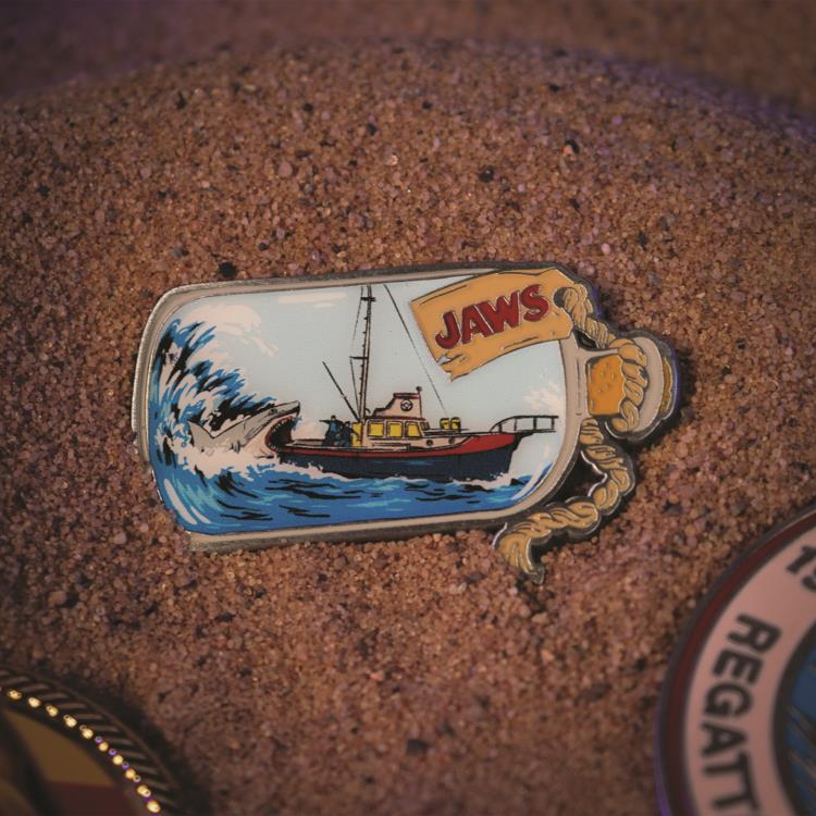 Jaws 50th Anniversary Ship in Bottle Limited Edition Pin Badge
