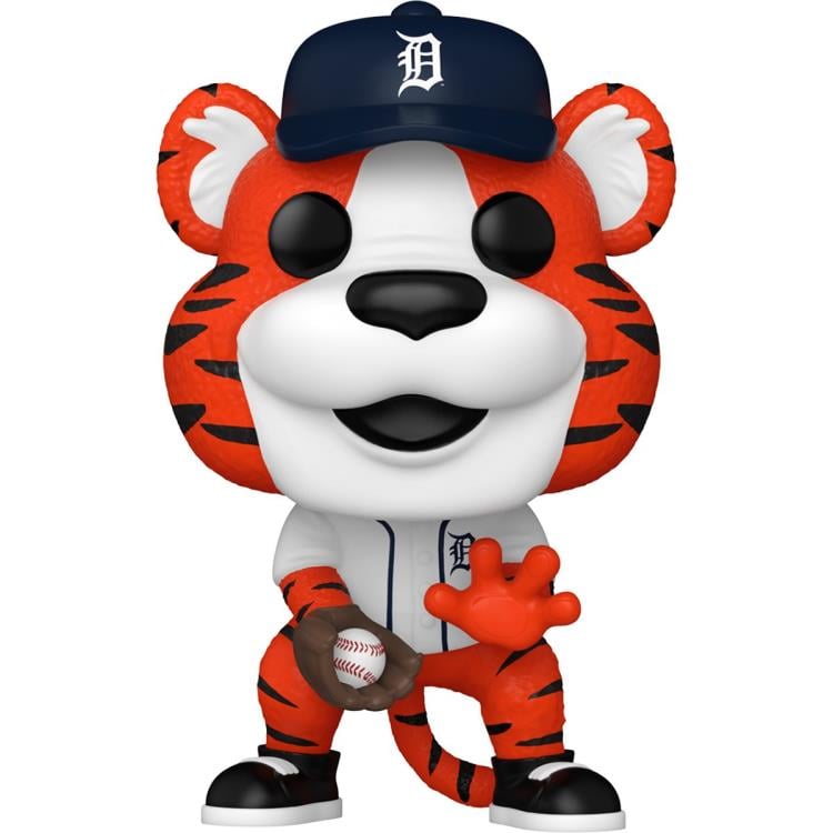 MLB Mascots Pop! MLB #22 Paws (Detroit Tigers)