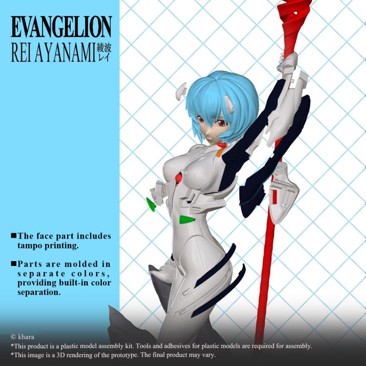 Rebuild of Evangelion Rei Ayanami 1/8 Scale Model Kit