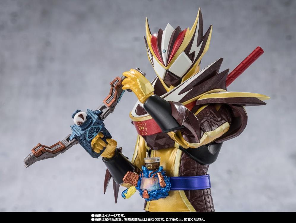 Kamen Rider Gavv S.H.Figuarts Kamen Rider Valen (Frappe Custom Ver.) & Saku To Effect Parts Exclusive Action Figure Set Gallery Image 8