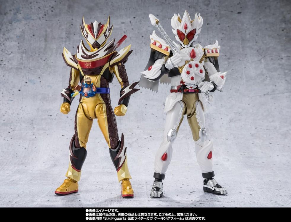 Kamen Rider Gavv S.H.Figuarts Kamen Rider Valen (Frappe Custom Ver.) & Saku To Effect Parts Exclusive Action Figure Set Gallery Image 10