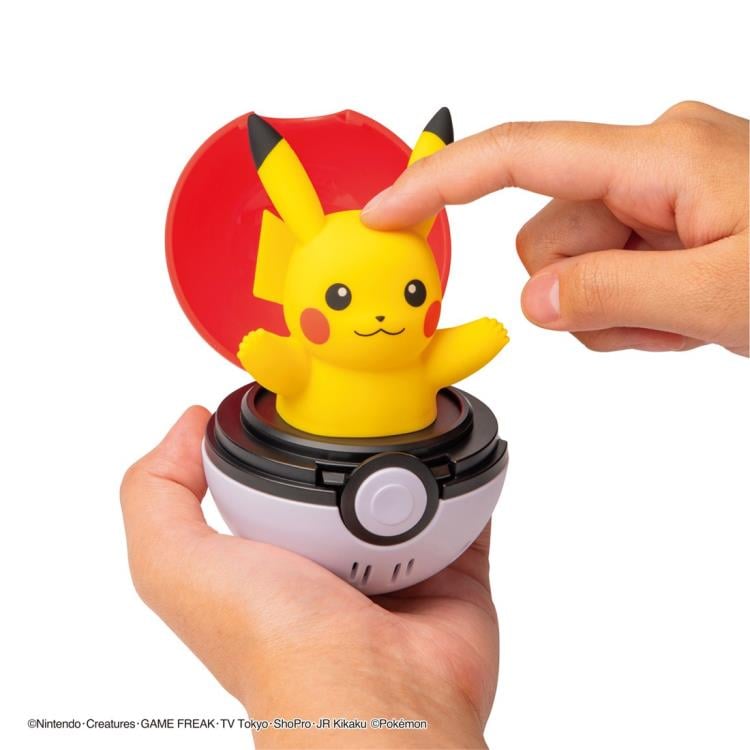 Pokemon Pyokopunyu Pikachu Press & Pop Pokeball Gallery Image 6