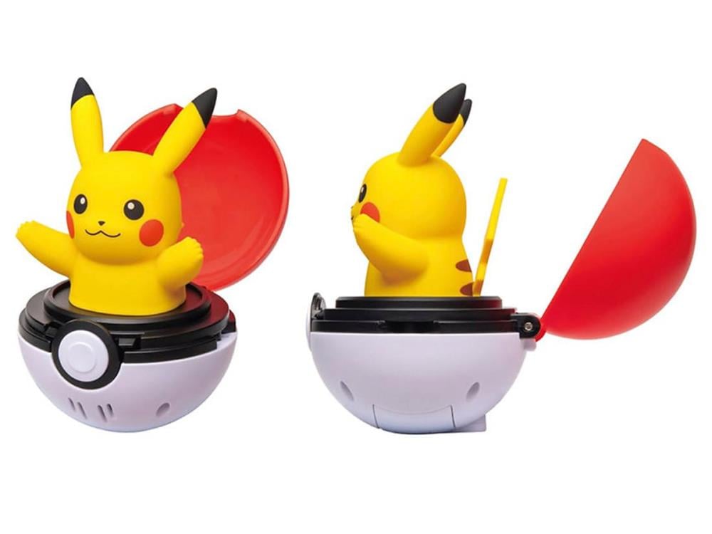 Pokemon Pyokopunyu Pikachu Press & Pop Pokeball Gallery Image 3