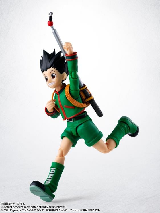 Hunter x Hunter S.H.Figuarts Gon & Killua Hunter Exam Option Parts Set Gallery Image 4