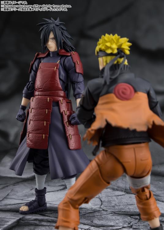 Naruto: Shippuden S.H.Figuarts Madara Uchiha (Legend of Darkness) Action Figure Gallery Image 8