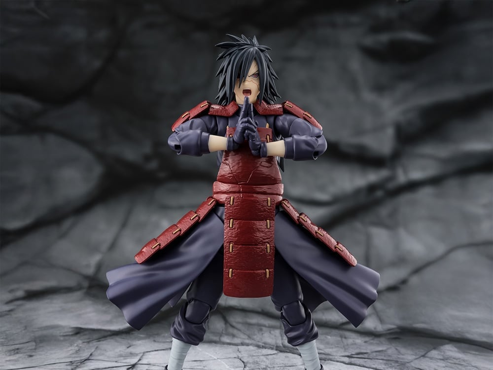 Naruto: Shippuden S.H.Figuarts Madara Uchiha (Legend of Darkness) Action Figure Gallery Image 1