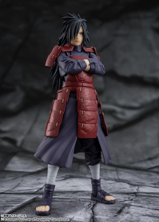 Naruto: Shippuden S.H.Figuarts Madara Uchiha (Legend of Darkness) Action Figure Gallery Image 3