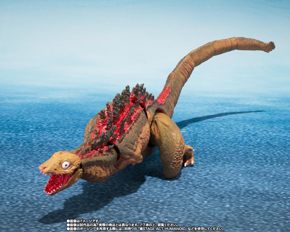 Shin Godzilla S.H.MonsterArts Godzilla 2nd Form & 3rd Form & Giant Unidentified Creature Action Figure Set Gallery Image 8