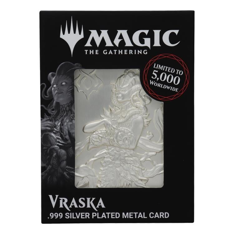 Magic: The Gathering Vraska Limited Edition .999 Silver-Plated Metal Card Gallery Image 11