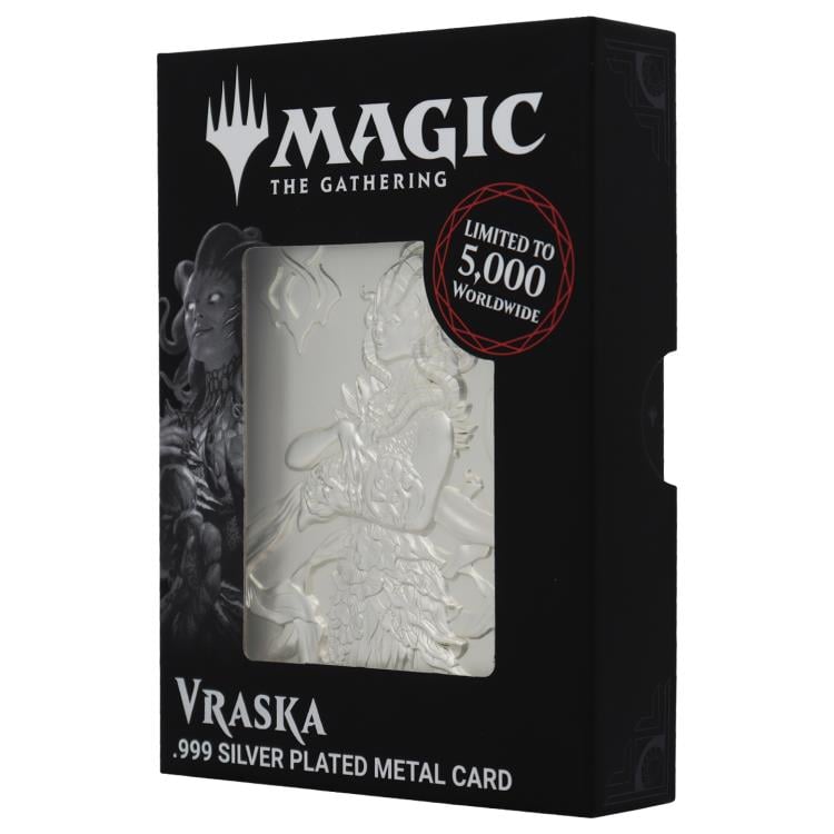 Magic: The Gathering Vraska Limited Edition .999 Silver-Plated Metal Card Gallery Image 12