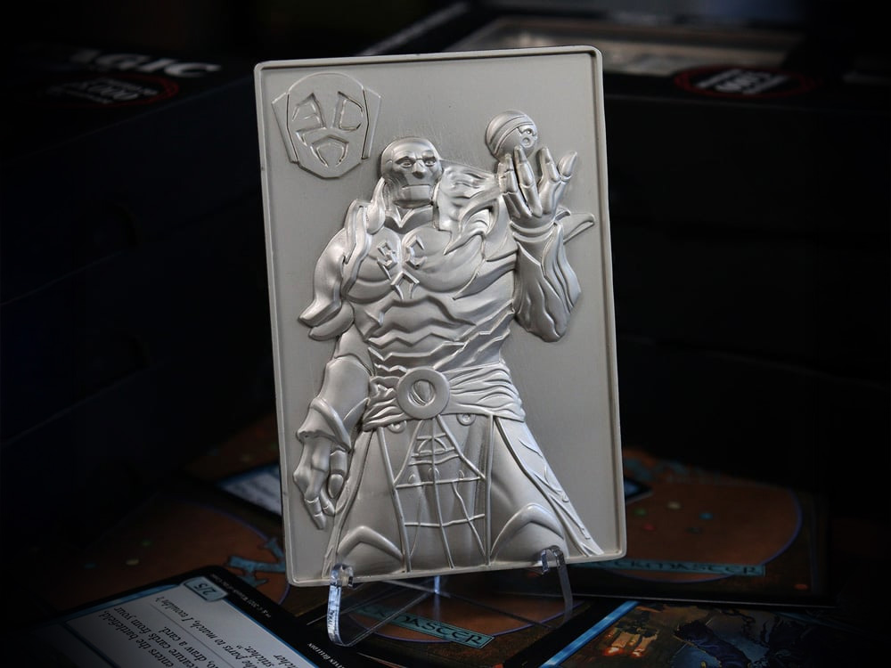 Magic: The Gathering Karn Limited Edition .999 Silver-Plated Metal Card Gallery Image 1