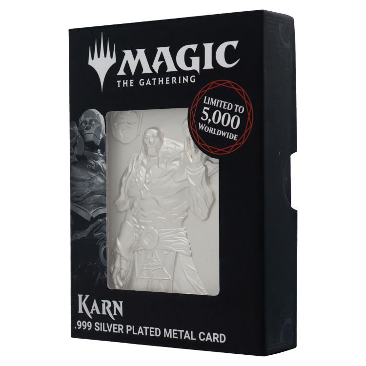 Magic: The Gathering Karn Limited Edition .999 Silver-Plated Metal Card Gallery Image 8