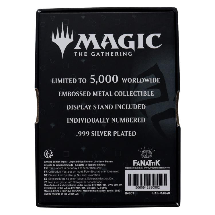 Magic: The Gathering Karn Limited Edition .999 Silver-Plated Metal Card Gallery Image 9