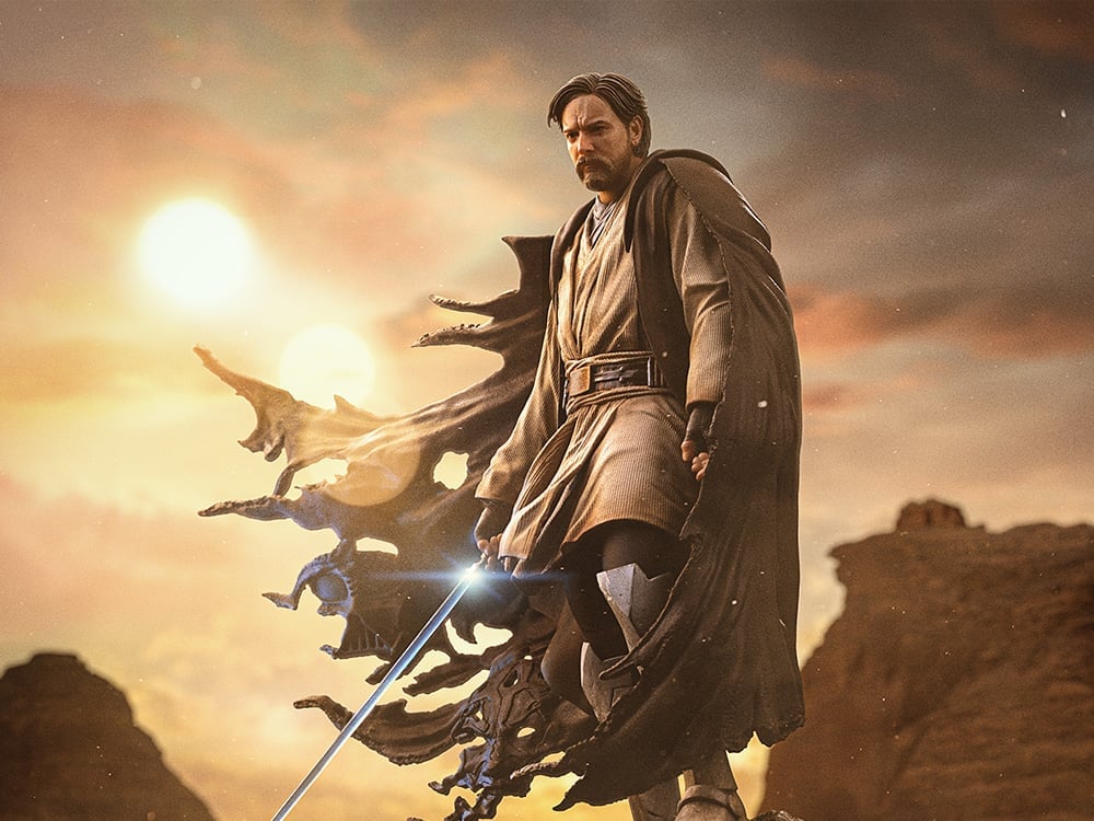 Star Wars Signatures Obi-Wan Kenobi 1/10 Art Scale Statue Gallery Image 1