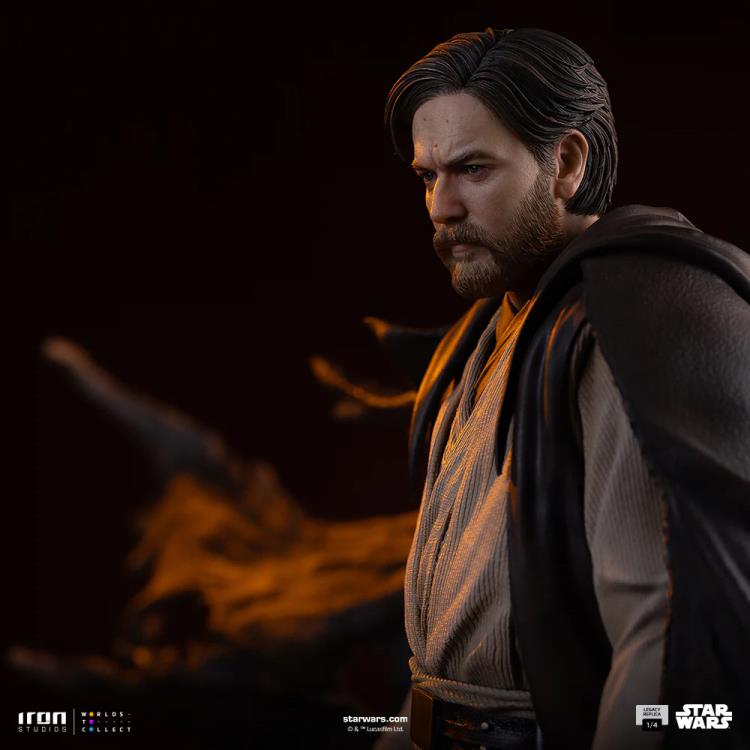 Star Wars Signatures Legacy Replica Obi-Wan Kenobi 1/4 Scale Limited Edition Statue Gallery Image 9