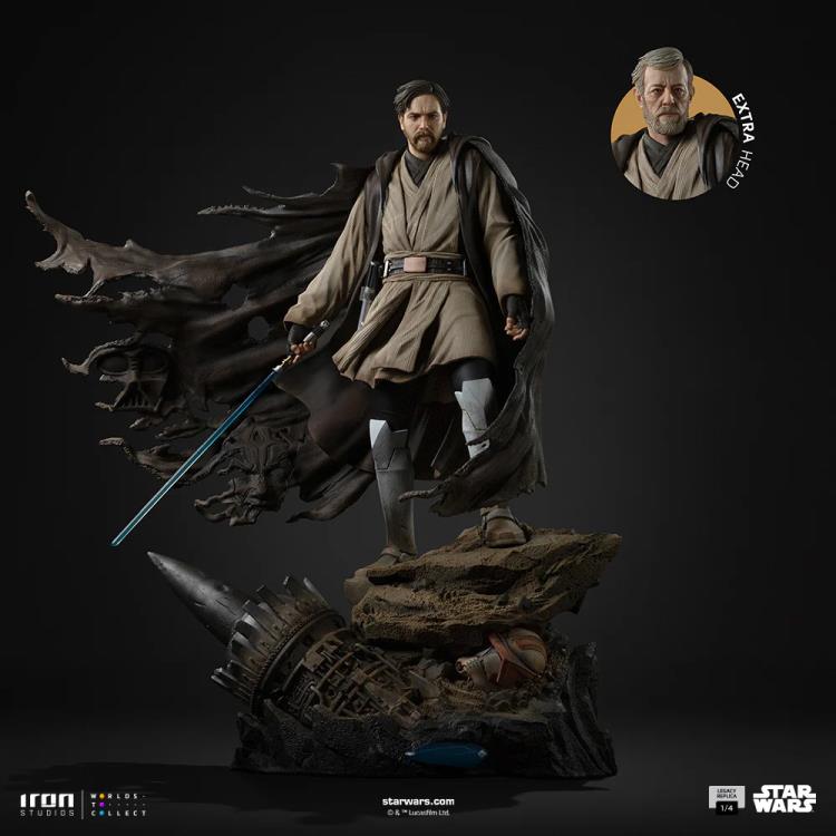 Star Wars Signatures Legacy Replica Obi-Wan Kenobi 1/4 Scale Limited Edition Statue Gallery Image 4