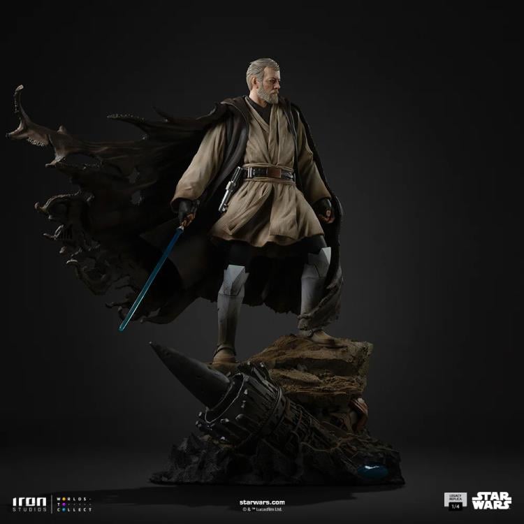 Star Wars Signatures Legacy Replica Obi-Wan Kenobi 1/4 Scale Limited Edition Statue Gallery Image 16