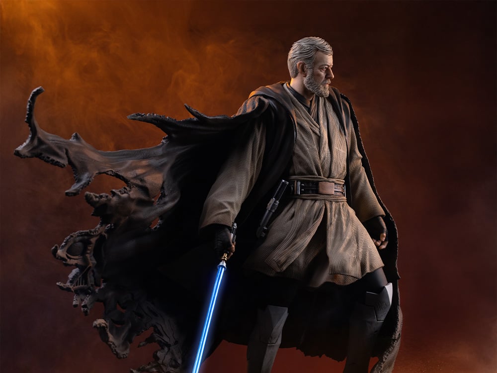 Star Wars Signatures Legacy Replica Obi-Wan Kenobi 1/4 Scale Limited Edition Statue Gallery Image 1