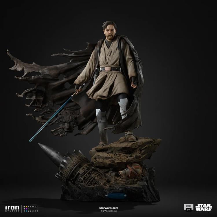 Star Wars Signatures Legacy Replica Obi-Wan Kenobi 1/4 Scale Limited Edition Statue Gallery Image 5