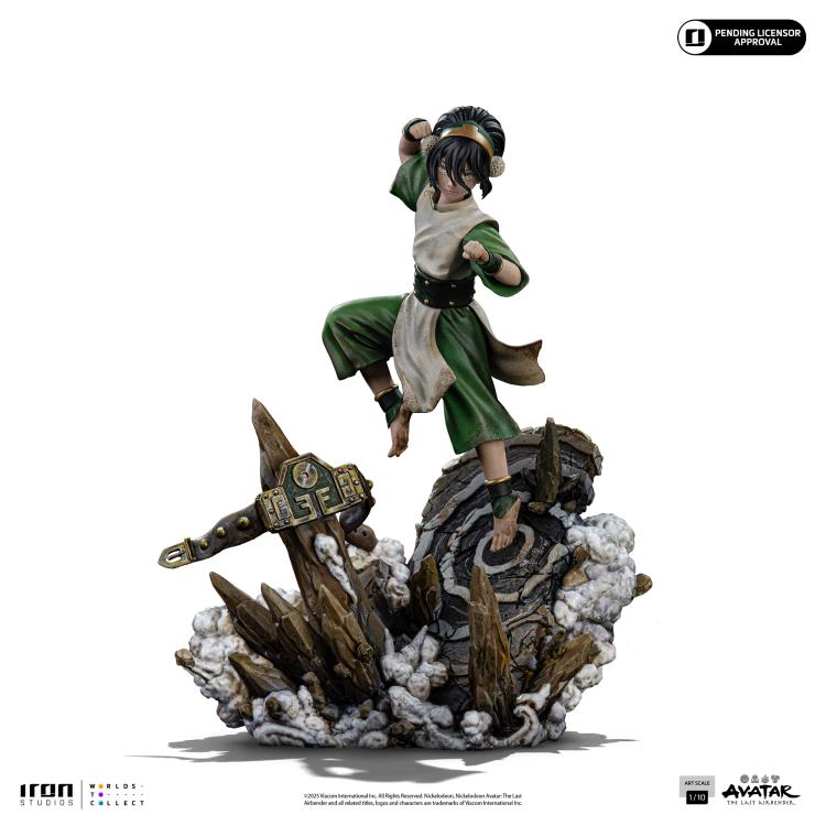 Avatar: The Last Airbender Toph 1/10 Art Scale Statue Gallery Image 11