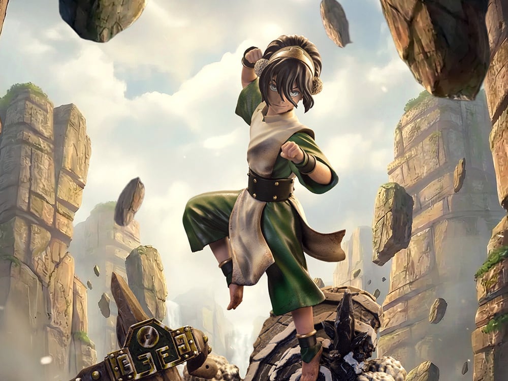Avatar: The Last Airbender Toph 1/10 Art Scale Statue Gallery Image 1