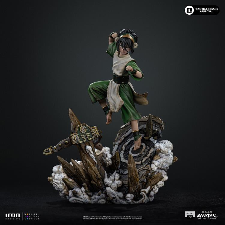 Avatar: The Last Airbender Toph 1/10 Art Scale Statue Gallery Image 12