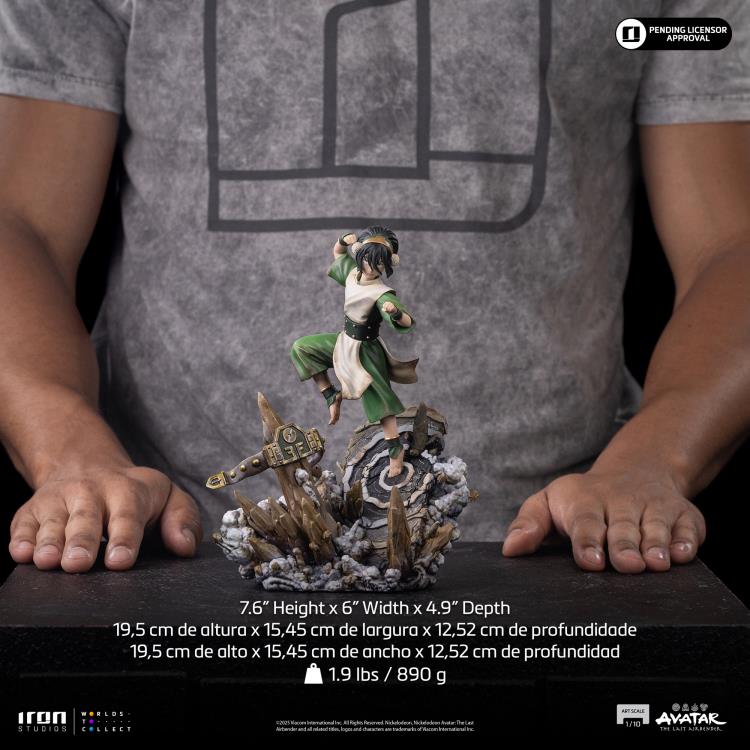 Avatar: The Last Airbender Toph 1/10 Art Scale Statue Gallery Image 16