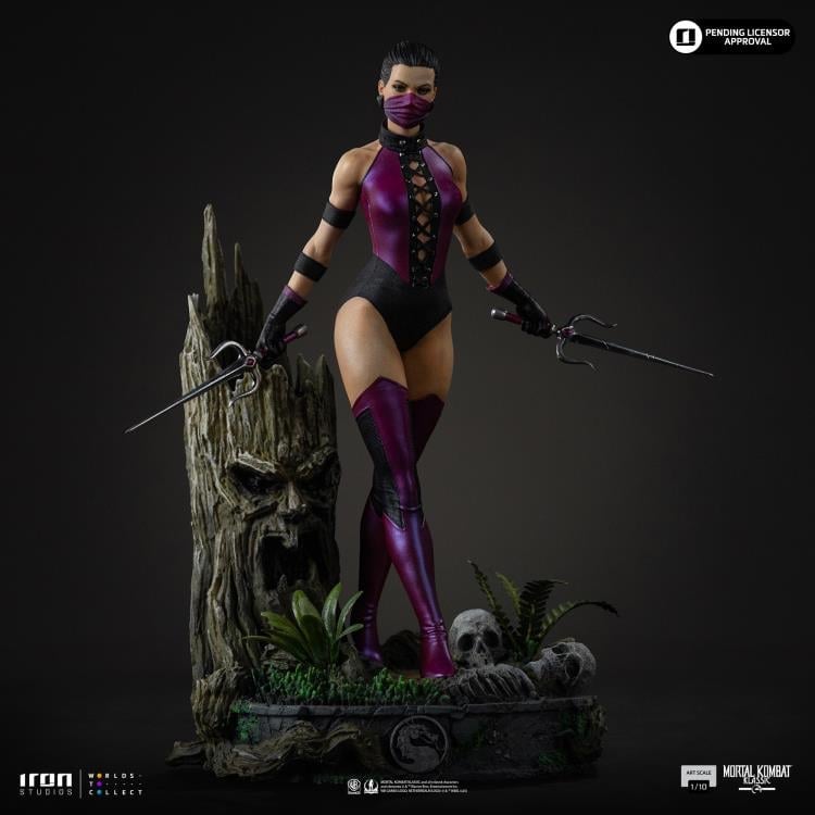 Mortal Kombat Mileena 1/10 Art Scale Statue Gallery Image 4