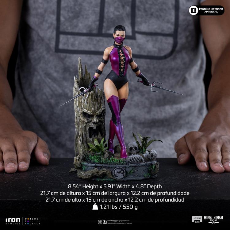 Mortal Kombat Mileena 1/10 Art Scale Statue Gallery Image 16