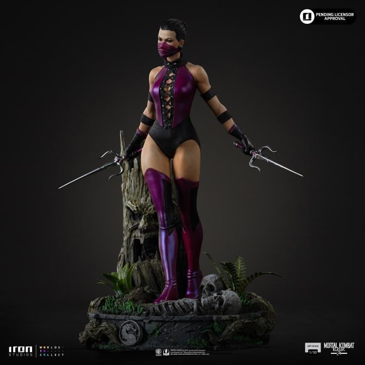 Mortal Kombat Mileena 1/10 Art Scale Statue Gallery Image 8