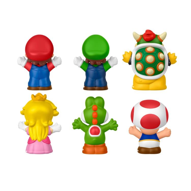 Super Mario Little People My Mario Figure Six-Pack Gallery Image 3