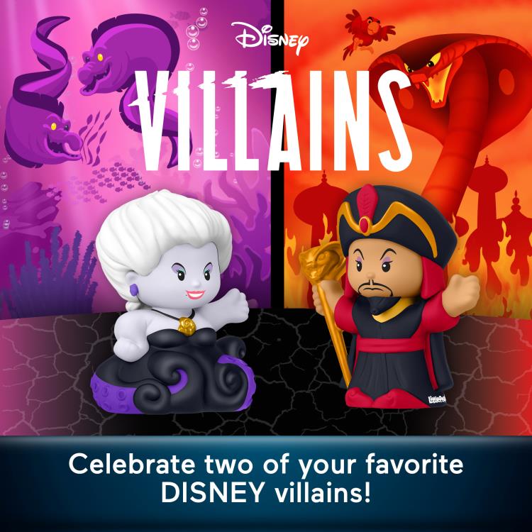 Disney Villains Little People Collector Jafar & Ursula Two-Pack Gallery Image 5