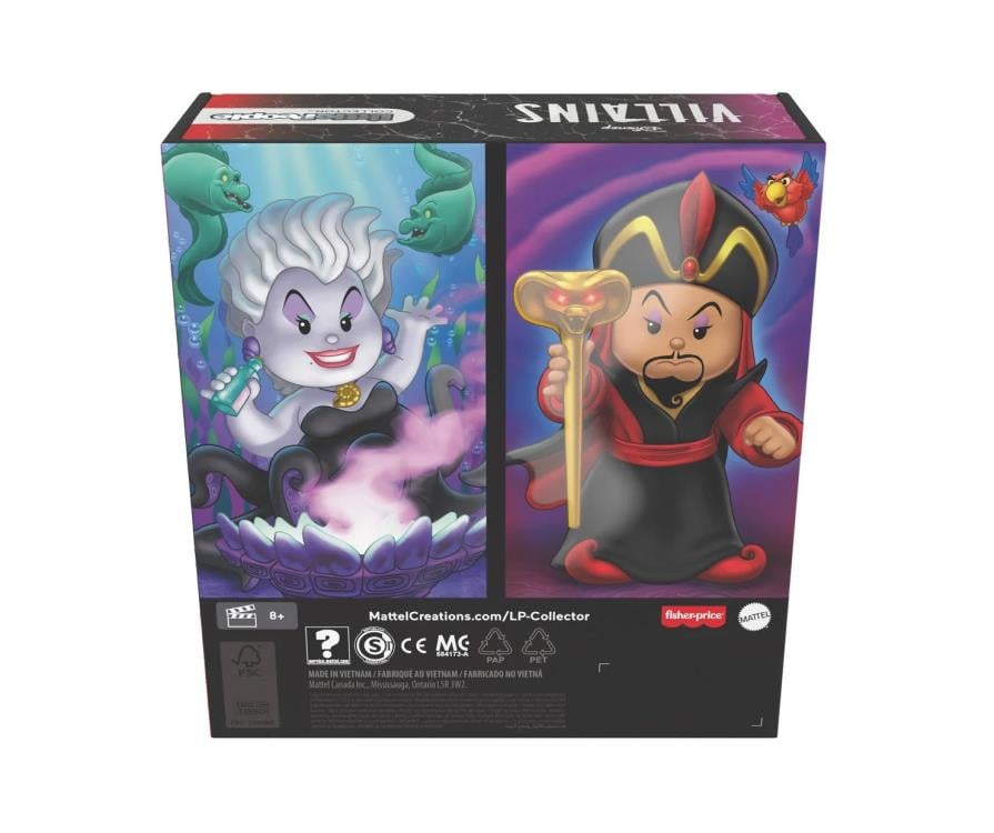 Disney Villains Little People Collector Jafar & Ursula Two-Pack Gallery Image 7