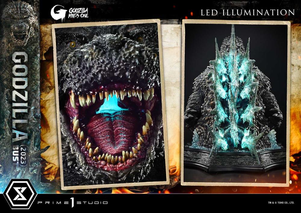 Godzilla Minus One Godzilla Bust (Bonus Version) Gallery Image 36