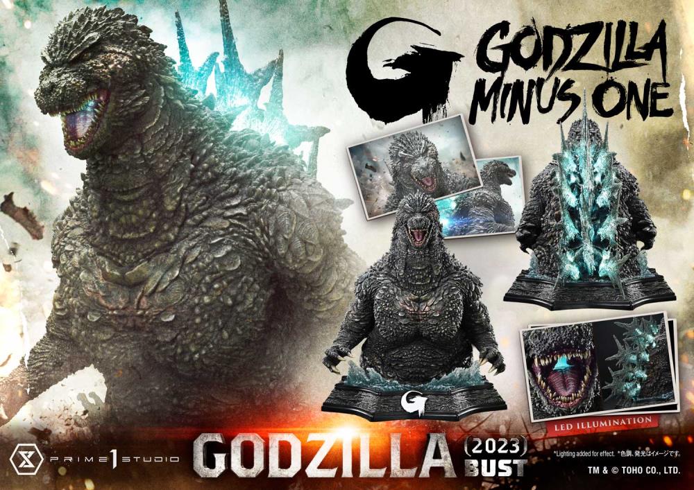 Godzilla Minus One Godzilla Bust (Bonus Version) Gallery Image 16