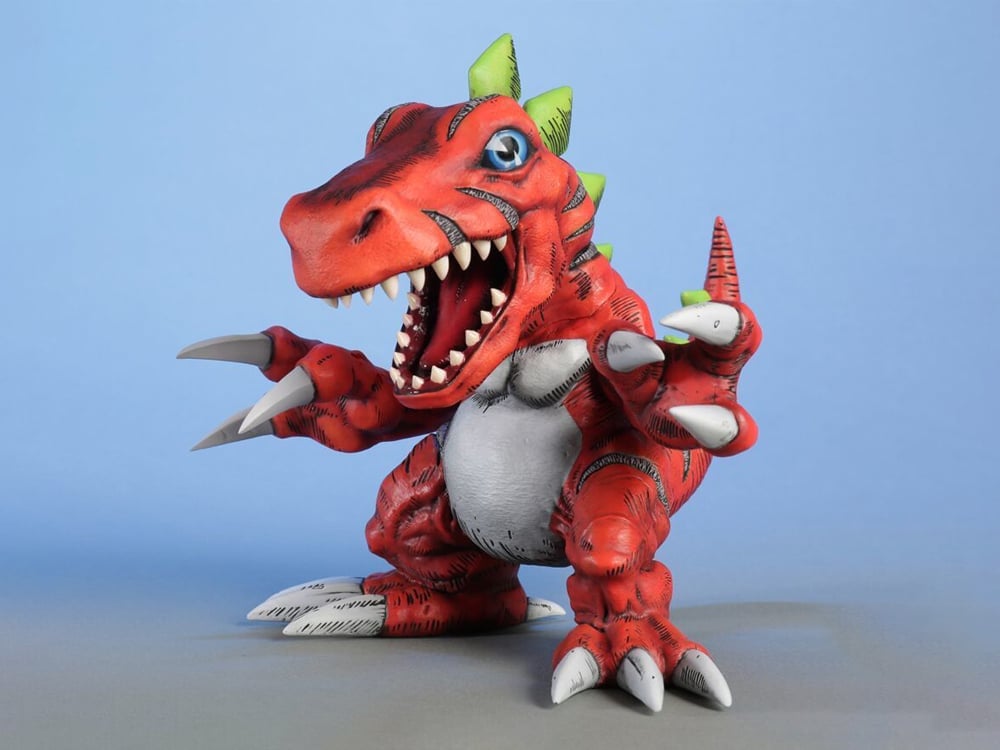 Digimon Real Data Collection Tyrannomon Figure Gallery Image 1
