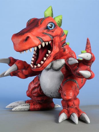 Digimon Real Data Collection Tyrannomon Figure Gallery Image 2