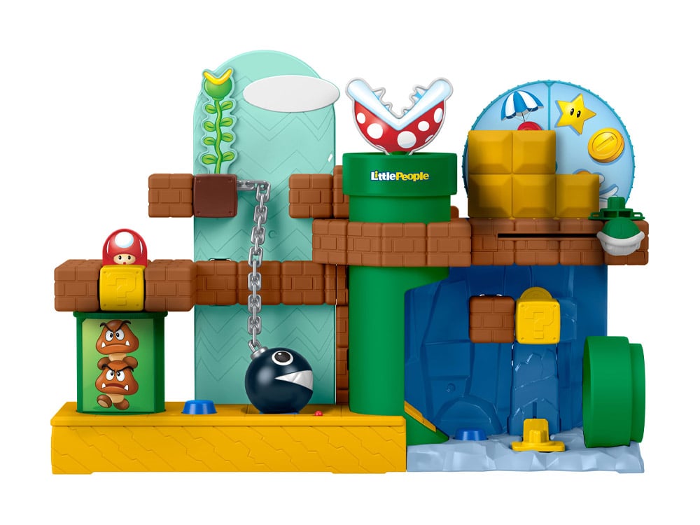 Super Mario Little People Mario's Adventure Playset