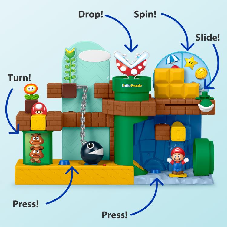 Super Mario Little People Mario's Adventure Playset Gallery Image 3
