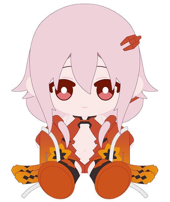 Guilty Crown Punipuni Inori Yuzuriha Plushie Gallery Image 3