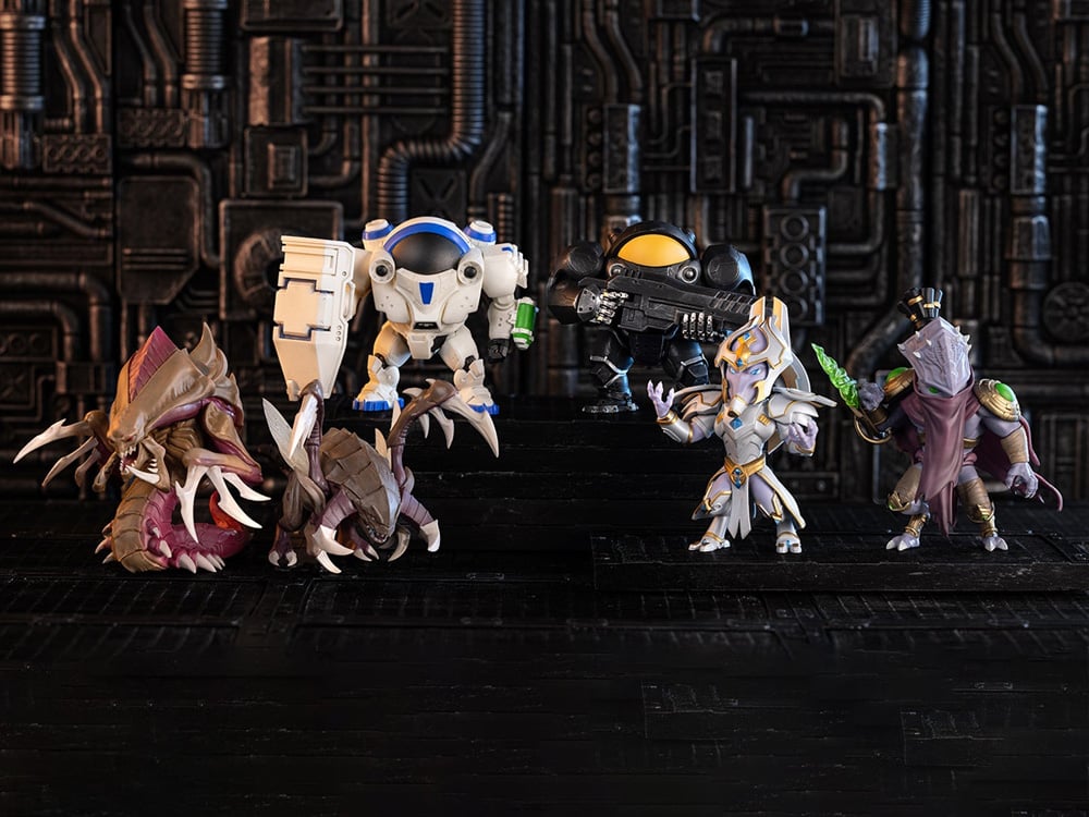 Starcraft Mini Figure Collection Vol. 1 Box of 6 Random Figures