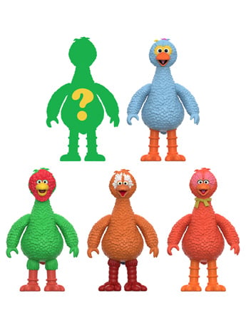 Sesame Street ReAction Big Birds Around the World Box of 12 Random