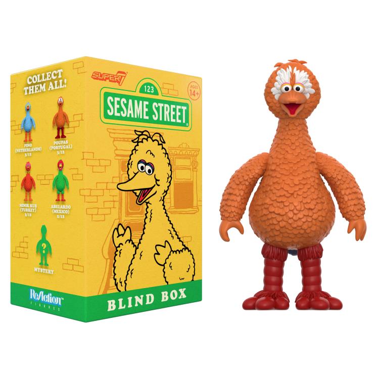 Sesame Street ReAction Big Birds Around the World Box of 12 Random