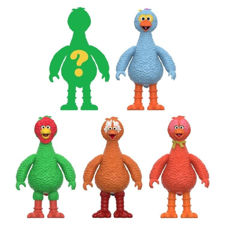 Sesame Street ReAction Big Birds Around the World Box of 12 Random Sesame Street ReAction Big Birds Around the World Box of 12 Random
