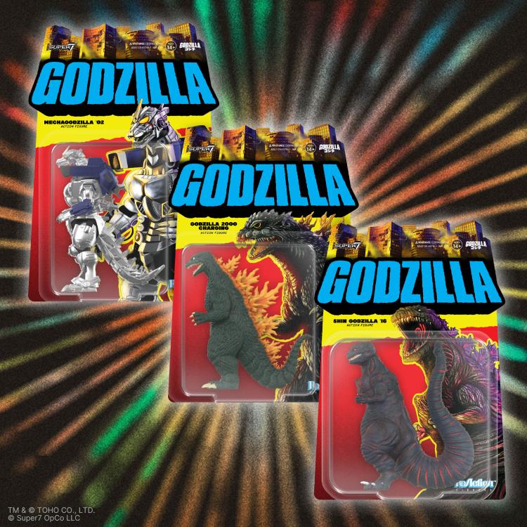 Toho ReAction Godzilla 2000 (Charging) Action Figure Gallery Image 9
